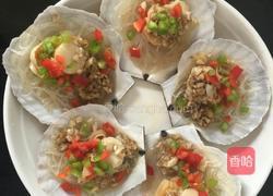 蒜蓉粉丝蒸扇贝的做法图解6