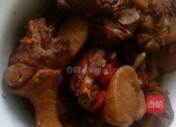 萝卜烧鸭的做法图解6
