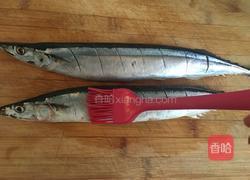 日式烤秋刀鱼的做法图解4