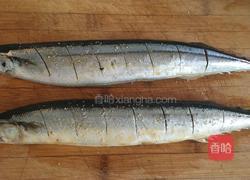 日式烤秋刀鱼的做法图解5