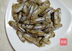 香辣黄蛏的做法图解2