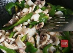 青椒炒目鱼的做法图解5