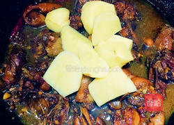 正宗新疆大盘鸡+裤带面的做法图解13