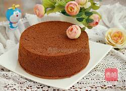 可可戚风蛋糕(八寸)的做法图解20