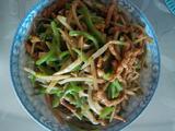 榨菜青椒肉丝的做法[图]