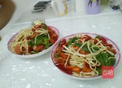 情侣套餐（双椒拌面）的做法图解11