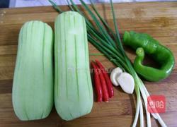 家常溜丝瓜的做法图解1