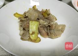 大芥蓝炒肉片的做法图解7