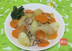 大芥蓝炒肉片的做法图解11