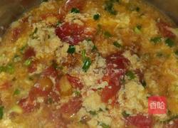 番茄蛋花羹的做法图解4