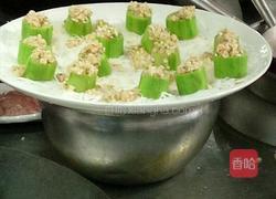 蒜蓉粉丝蒸丝瓜的做法图解4