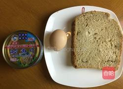 金枪鱼鸡蛋烤面包的做法图解1