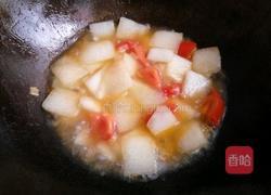 西红柿炒冬瓜片的做法图解4