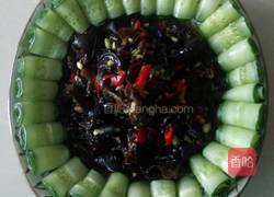 凉拌木耳黄瓜卷的做法图解9