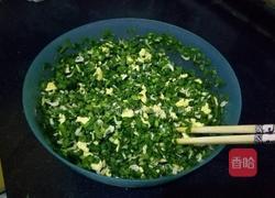 韭菜鸡蛋包子的做法图解6