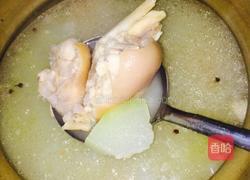 冬瓜炖猪蹄汤的做法图解11