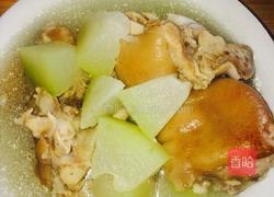 冬瓜炖猪蹄汤的做法图解12