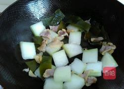 冬瓜海带咸肉汤的做法图解5