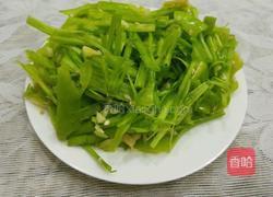 青椒压空心菜杆的做法图解5