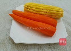 胡萝卜玉米排骨汤的做法图解3