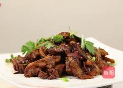 鲜姜炒鸭块的做法图解8