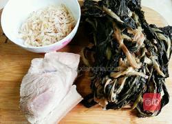 梅干菜炒肉末的做法图解1