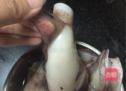 烤鱿鱼(锡纸版)的做法图解1