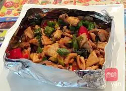 Illustration of grilled squid (tinfoil version) 5