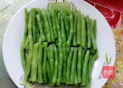 蒜蓉剁椒豇豆的做法图解3