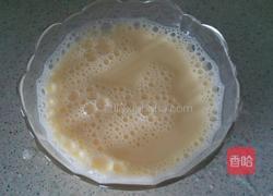 木瓜牛奶蒸蛋的做法图解2