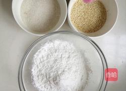 麻香红豆糯米饼的做法图解1