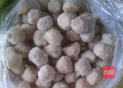 黄瓜炖丸子的做法图解1