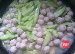 黄瓜炖丸子的做法图解6