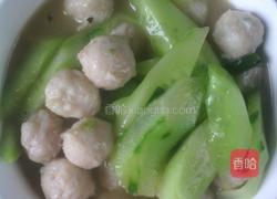黄瓜炖丸子的做法图解7