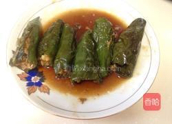 瘦肉酿青椒的做法图解7