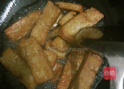 豆腐炒韭菜的做法图解6