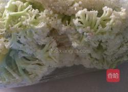 干煸有机花菜的做法图解1