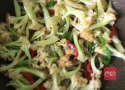 干煸有机花菜的做法图解6