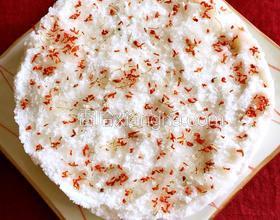 紅豆餡桂花松糕