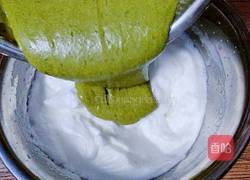 抹茶戚风(八寸)的做法图解15