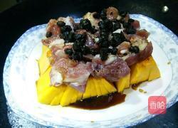 豉汁排骨蒸金瓜的做法图解8