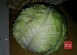 酸甜圆白菜的做法图解1