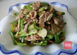 尖椒炒牛里脊肉的做法图解6