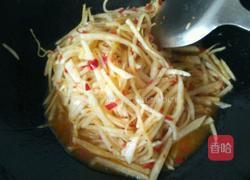 香辣萝卜丝的做法图解3