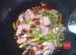 四季豆炒肉的做法图解3