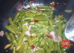 四季豆炒肉的做法图解4