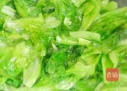 蒜蓉生菜的做法图解3