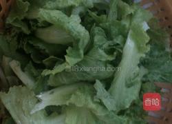 蒜子生菜的做法图解2