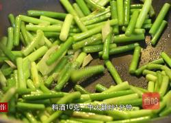 蒜台炒腊肉的做法图解9