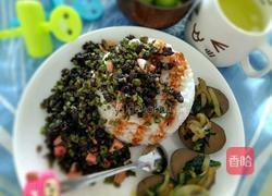 肉沫豆角盖浇的做法图解4